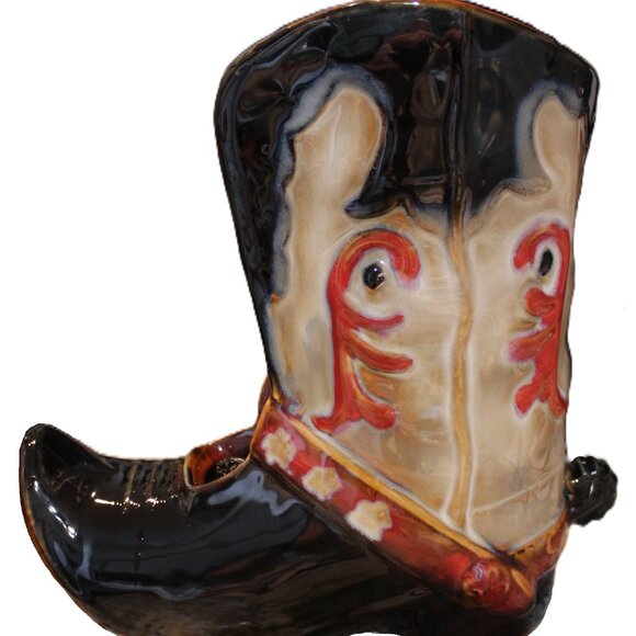 Natures Garden Tabletop Relaxation Fountain Tranquility Cowboy Boot Western - Picture 4 of 14